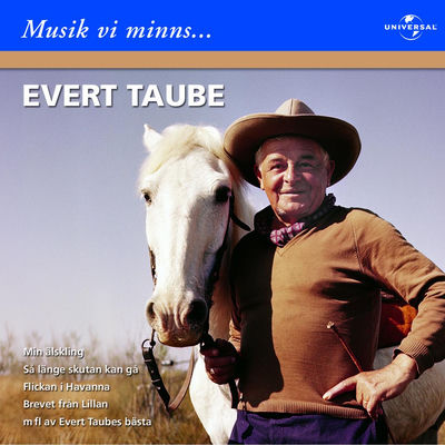 The cover of Musik vi minns by Evert Taube