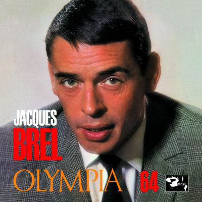 The cover of Olympia 64 by Jacques Brel