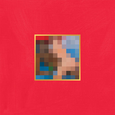 The cover of My Beautiful Dark Twisted Fantasy by Kanye West