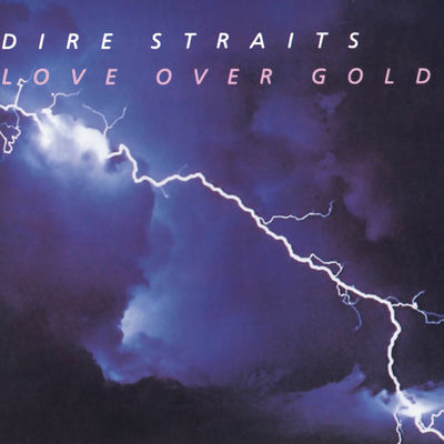The cover of Love over Gold by Dire Straits