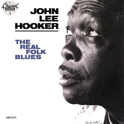 The cover of The Real Folk Blues by John Lee Hooker