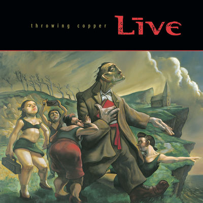 The cover of Throwing Copper by Live