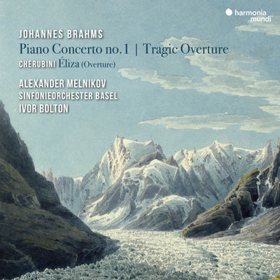 The cover of Piano Concerto no. 1 by Johannes Brahms