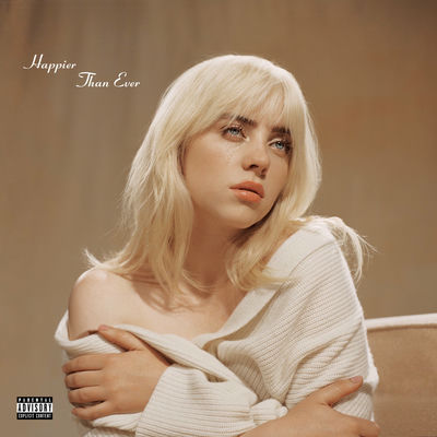 The cover of Happier Than Ever by Billie Eilish
