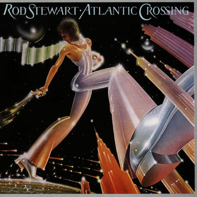 The cover of Atlantic Crossing by Rod Stewart