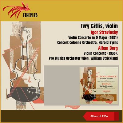 The cover of Violin Concerto by Igor Stravinsky