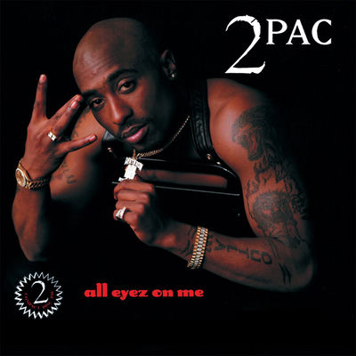 The cover of All Eyez on Me by 2Pac