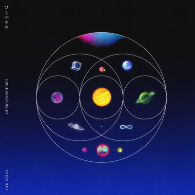The cover of Music of the Spheres by Coldplay