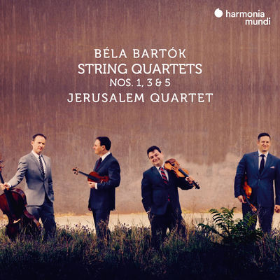The cover of String Quartets by Béla Bartók