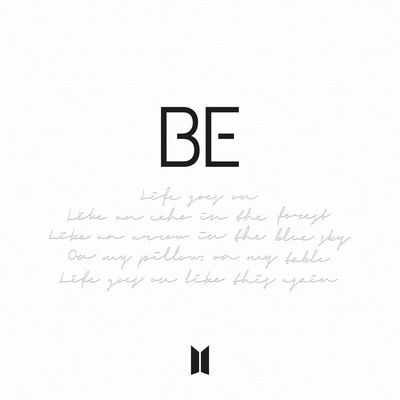 The cover of Be by BTS