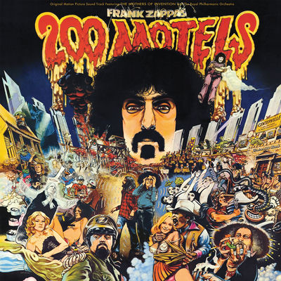 The cover of 200 Motels by Frank Zappa