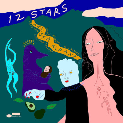 The cover of 12 Stars by Melissa Aldana