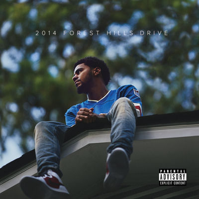 The cover of 2014 Forest Hills Drive by J. Cole