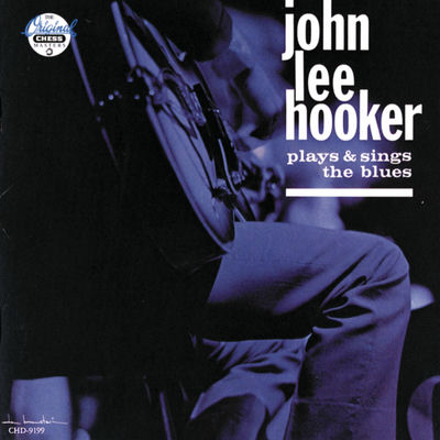 The cover of Plays & Sings the Blues by John Lee Hooker