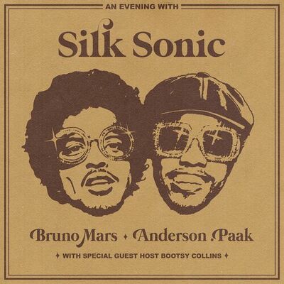 The cover of An Evening with Silk Sonic by Silk Sonic