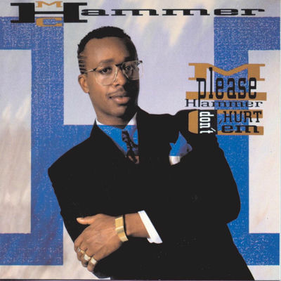 The cover of Please Hammer Don't Hurt 'Em by MC Hammer