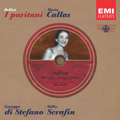 The cover of I puritani by Vincenzo Bellini