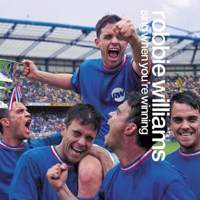 The cover of Sing When You're Winning by Robbie Williams