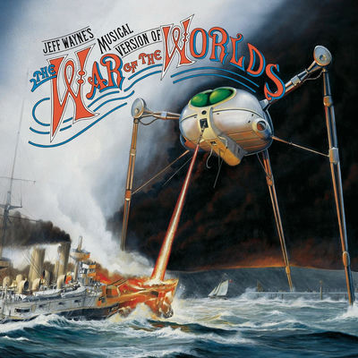 The cover of Jeff Wayne's Musical Version of The War of the Worlds by Jeff Wayne