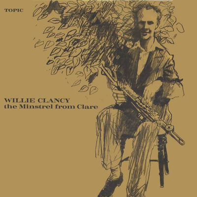 The cover of The Minstrel from Clare by Willie Clancy