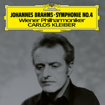 The cover of Symphony no. 4 by Johannes Brahms