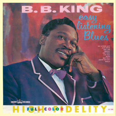 The cover of Easy Listening Blues by B.B. King