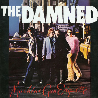 The cover of Machine Gun Etiquette by The Damned