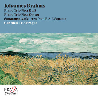 The cover of Piano Trio no. 1 by Johannes Brahms