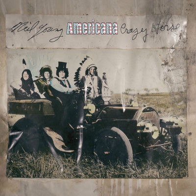 The cover of Americana by Neil Young