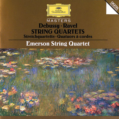 The cover of String Quartet by Claude Debussy