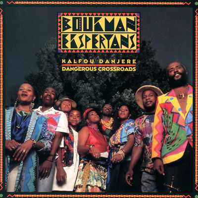 The cover of Kalfou Danjere by Boukman Eksperyans