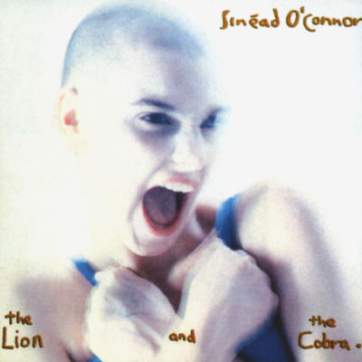 The cover of The Lion and the Cobra by Sinéad O'Connor