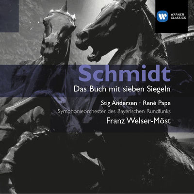 The cover of Das Buch mit sieben Siegeln by Franz Schmidt