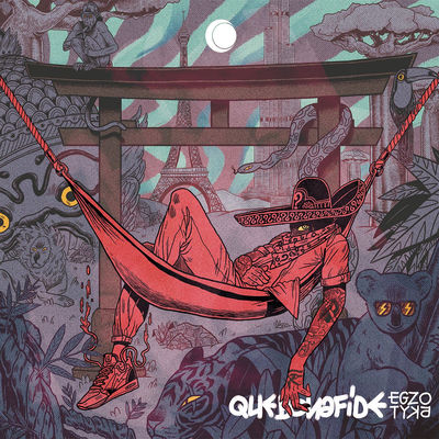 The cover of Egzotyka by Quebonafide