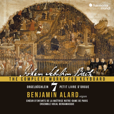 The cover of Orgelbüchlein by Johann Sebastian Bach