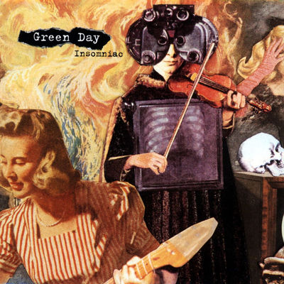 The cover of Insomniac by Green Day