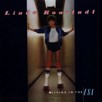The cover of Living in the USA by Linda Ronstadt