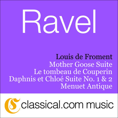 The cover of Daphnis et Chloé by Maurice Ravel