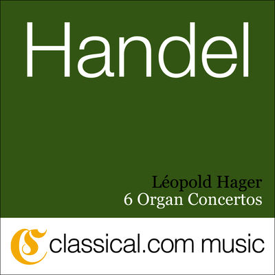 The cover of Organ Concertos by George Frideric Handel