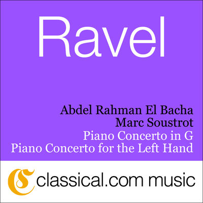 The cover of Piano Concerto for the Left Hand by Maurice Ravel