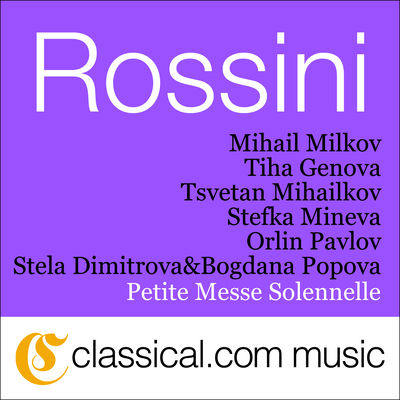 The cover of Petite messe solennelle by Gioachino Rossini