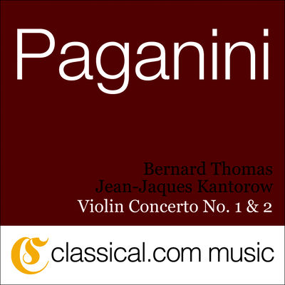 The cover of Violin Concertos nos. 1-6 by Nicolò Paganini