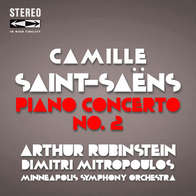 The cover of Piano Concerto no. 2 by Camille Saint-Saëns