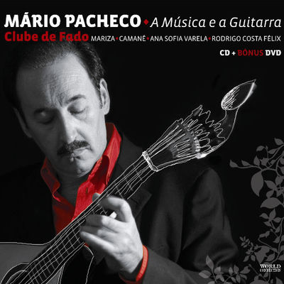 The cover of A Música e a Guitarra: Clube de Fado by Mário Pacheco