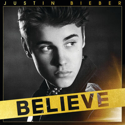 The cover of Believe by Justin Bieber