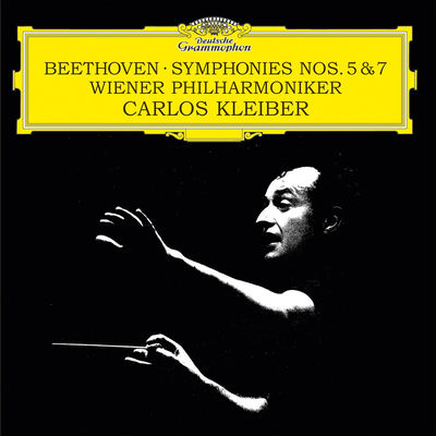 The cover of Beethoven: Symphonies Nos. 5 & 7 by Wiener Philharmoniker & Carlos Kleiber
