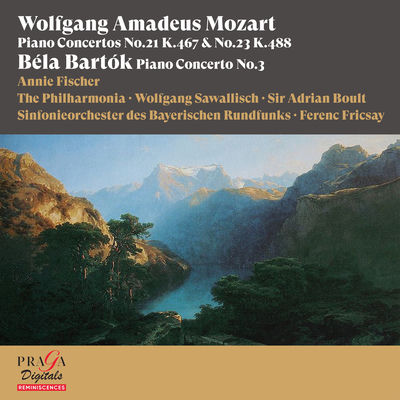 The cover of Piano Concerto no. 3 by Béla Bartók