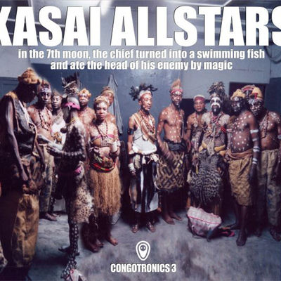 The cover of In the 7th Moon, the Chief Turned Into a Swimming Fish and Ate the Head of His Enemy by Magic by Kasai Allstars