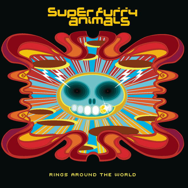 The cover of Rings Around The World by Super Furry Animals