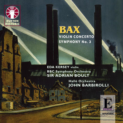 The cover of Symphony no. 3 by Arnold Bax